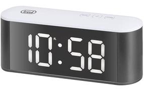 Stalinis kvarcinis laikrodis Trevi EC 883 BL, balta/juoda, 7.6 cm x 19 cm