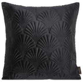 Dekoratyvinės pagalvėlės užvalkalas JID-07, juoda, 45 cm x 45 cm