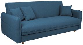 Sofa-lova Home4you Visby, mėlyna, 200 x 88 cm x 93 cm