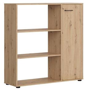 Pastatoma lentyna Space Office S479-REG1D/120-DASN, ąžuolo, 120 cm x 37 cm x 122 cm