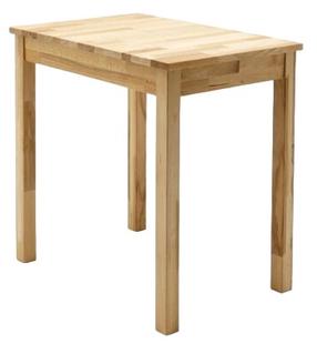 Valgomojo stalas MC Akcent Alfons, buko, 70 cm x 50 cm x 76 cm