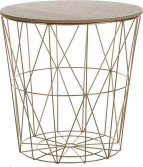 Staliukas Beliani Lanark, medžio, 40 cm x 40 cm x 40 cm