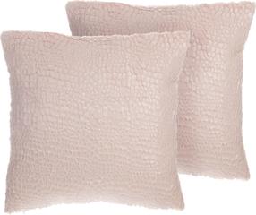 Dekoratyvinė pagalvėlė Shumee Peony, rožinė, 45 cm x 45 cm, 2 vnt.