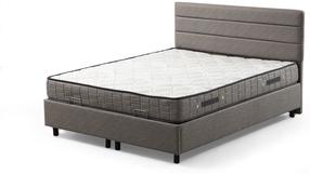 Lova viengulė Kalune Design Motya, 120 x 200 cm, šviesiai pilka, be čiužinio, su grotelėmis