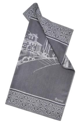  Virtuvinis rankšluostis Greno SAO-40, pilkas, 70 cm x 50 cm