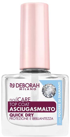 Viršutinis nagų lako sluoksnis Deborah Milano Nail Care Quick Dry, 8.5 ml