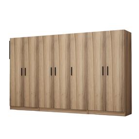 Spinta Kalune Design Kale 7502, šviesiai ruda, 52 cm x 315 cm x 190 cm