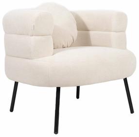 Krėslas Homla Suave 737794, smėlio, 80 cm x 87 cm x 72 cm