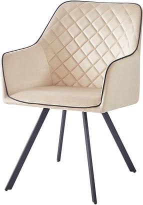 Valgomojo kėdė Kayoom Amber 125 OS8IJ-BEI, šviesiai ruda, 64.5 cm x 58 cm x 85 cm