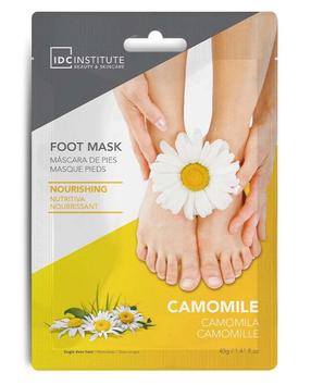 Pėdų kaukė IDC Institute Chamomile, 40 g, 2 vnt.