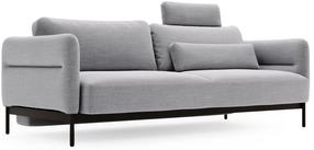 Sofa Polak Meble Duero Fusion, pilka, 100 x 221 cm x 88 cm
