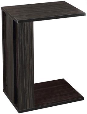 Kavos staliukas Kalune Design Single, riešuto, 35 cm x 45 cm x 61 cm