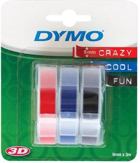 Etikečių juosta Dymo Embossing Tape, 300 cm