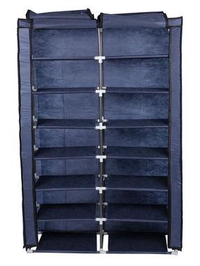 Batų dėžė Kalune Design Bez 379VLV2201, tamsiai mėlyna, 40 cm x 96 cm x 146 cm