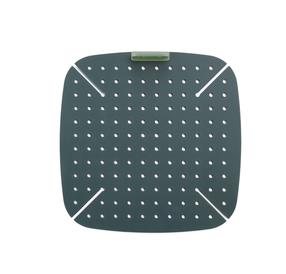 Silikoninis virtuvės kilimėlis Lékué, žalia/pilka, 22.5 cm x 22.5 cm