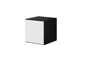 Spintelė Cama Meble Roco, balta/juoda, 37 cm x 39 cm x 37 cm