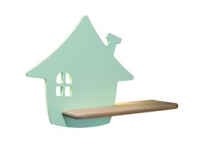 Šviestuvas sieninis Candellux Lighting Kids House, LED, 4000 °K, 1 x 4 W