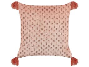 Dekoratyvinė pagalvėlė Beliani Rumhora, rožinė, 45 cm x 45 cm