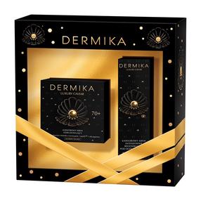 Veido priežiūros priemonių rinkinys Dermika Luxury Caviar, 50 ml, 70+