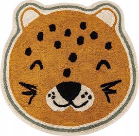 Kilimas vidaus Atmosphera Leopard Tigger, įvairių spalvų, 90 cm x 90 cm