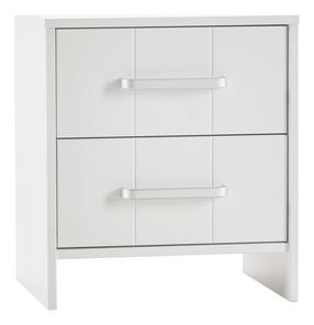 Naktinis staliukas Pinio Calmo, baltas, 48 cm x 40 cm x 54 cm