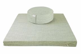 Grikių lukštų pufas ir čiužinukas Grikė, 90 cm x 80 cm