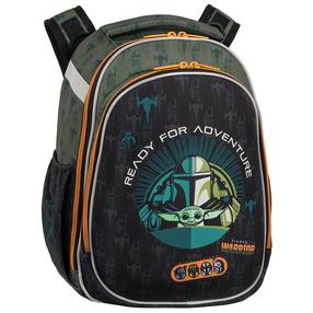 Vaikiška kuprinė CoolPack Turtle Warrior, juoda/žalia, 16 cm x 29 cm x 44 cm