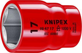 Žvaigždinė varžtų veržlių galvutė Knipex 98 47 19, 54 mm, 19 mm, 1/2", Ø31 mm