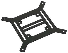 Tvirtinimas Barrow Expansion Tank Bracket 120mm Flat, 12.06 cm, juoda