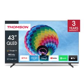Televizorius Thomson QG4S14 43QG4S14, 43 ", UHD/QNED/QLED