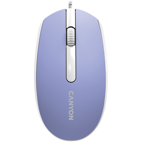 Kompiuterio pelė Canyon Canyon M-10, CNE-CMS10ML, usb 2.0, levandų