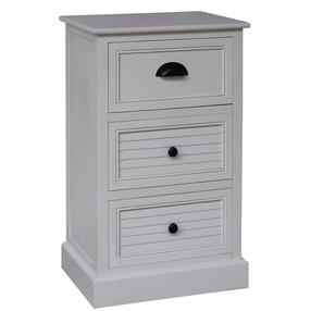 Stalčių blokai Meldon 89133, balta, 35 cm x 45 cm x 75.5 cm