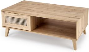 Kavos staliukas Borneo LAW-1, ąžuolo, 120 cm x 60 cm x 41 cm