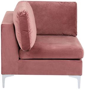 Modulinė sofa Beliani Evja, rožinė, 85 x 85 cm x 84 cm