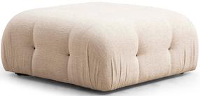 Pufas Hanah Home Bubble Bouclette, kreminė, 95 cm x 95 cm x 45 cm