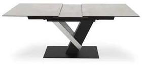 Valgomojo stalas išskleidžiamas MC Akcent Massaro, antracito, 160 - 210 cm x 90 cm x 80 cm