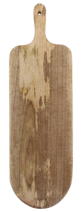 Pjaustymo lentelė Homla Sjal Mango 984314, ruda, 49 cm x 15 cm