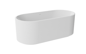 Vonia, laisvai pastatoma Besco Giuliana, 75 cm x 150 cm x 58 cm, ovalas, balta