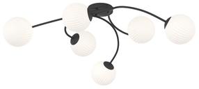 Sietynas lubų Emibig Vibra 1398/6, E14, 6 x 10 W