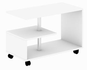 Žurnalinis staliukas Kalune Design Karanfil, baltas, 80 cm x 52 cm x 40 cm