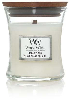 Žvakė, aromatinė WoodWick Solar Ylang, 30 h, 85 g, Balta