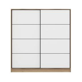 Spinta Kalune Design Kale 506MNR2529, ruda/balta, 52 cm x 180 cm x 190 cm