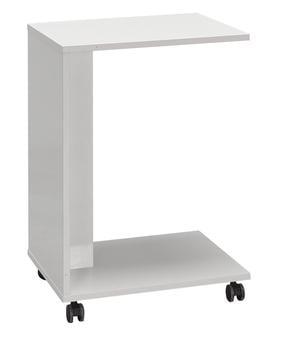 Kavos staliukas Kalune Design SHP-108-PP-1, baltas, 45 cm x 35 cm x 65 cm