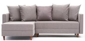Kampinė sofa - lova Hanah Home Aydam, kreminė, kairinė, 150 x 215 cm x 80 cm
