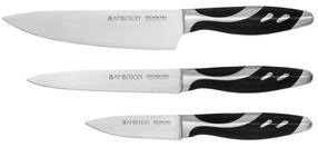 Virtuvinių peilių komplektas Ambition Kitchen Pro, 3 vnt.