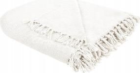 Lovatiesė Beliani Chaohani, balta, 200 cm x 220 cm