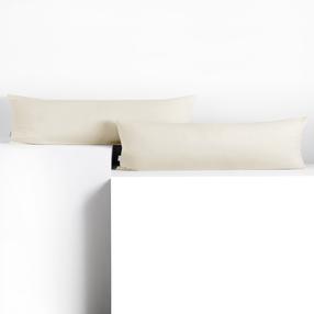 Pagalvės užvalkalas Restilo Amber, balta, 145 cm x 20 cm