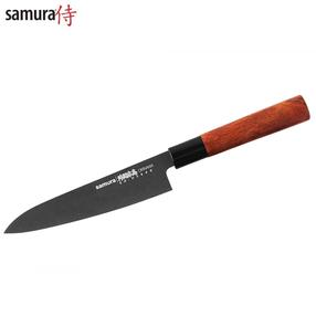 Japoniško stiliaus peilis Samura Okinawa Stonewash Kitchen Gyuto, 325 mm, japoniškas plienas