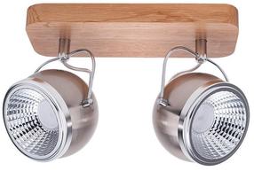 Šviestuvas nukreipiamasis Spotlight Ball Wood 5031274, 12 W, GU10 (pažeista pakuotė)