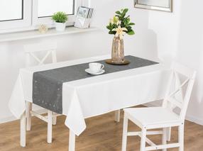 Stalo takelis stačiakampė Domoletti, pilka, 140 x 40 cm